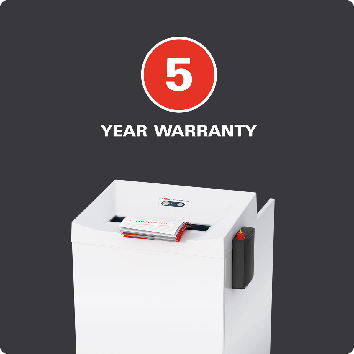 HSM Pure 740 max - 4,5 x 30mm Aktenvernichter