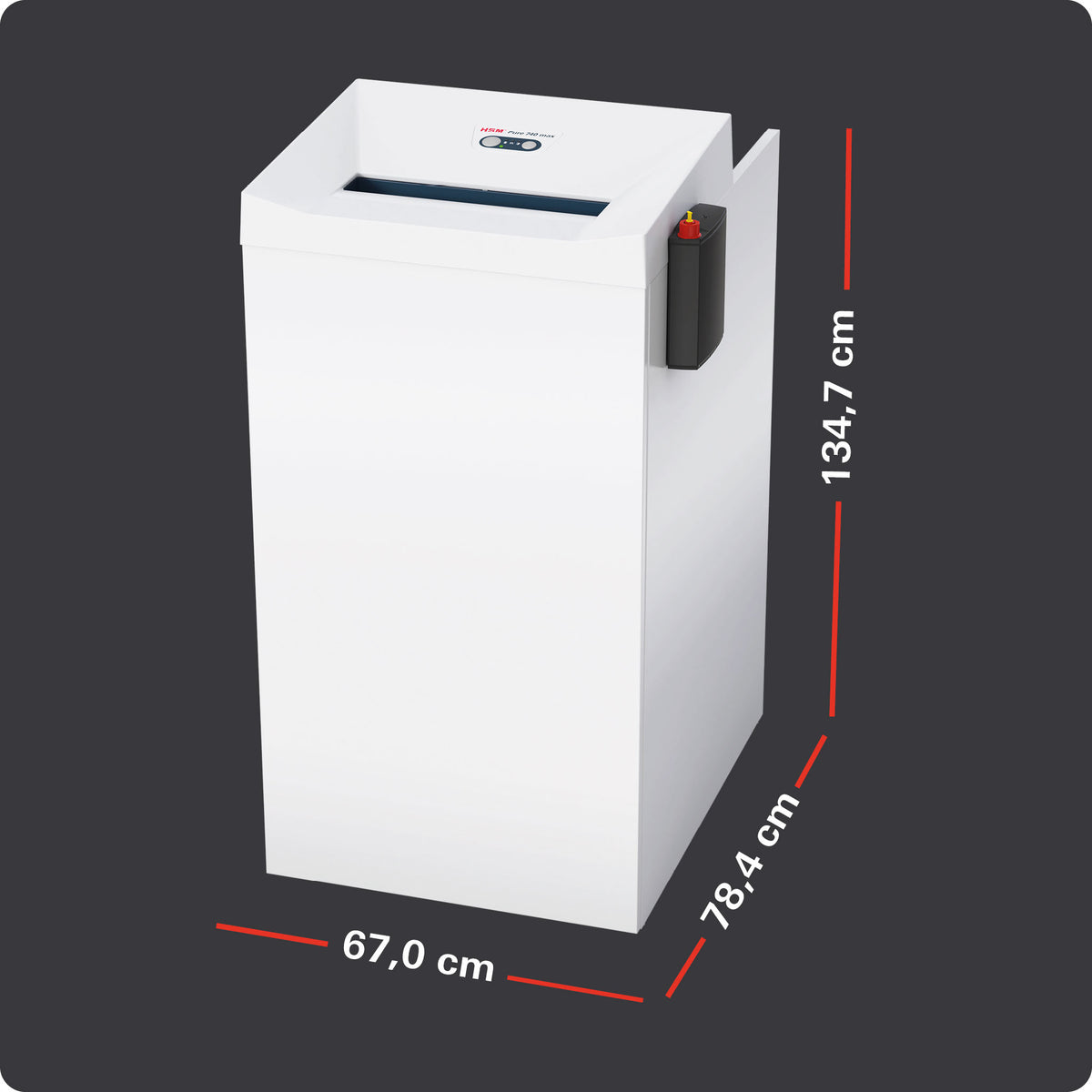 HSM Pure 740 max - 4,5 x 30mm Aktenvernichter