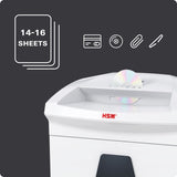 HSM SECURIO B24 CC-3 - 4,5 x 30mm Aktenvernichter mit Öler