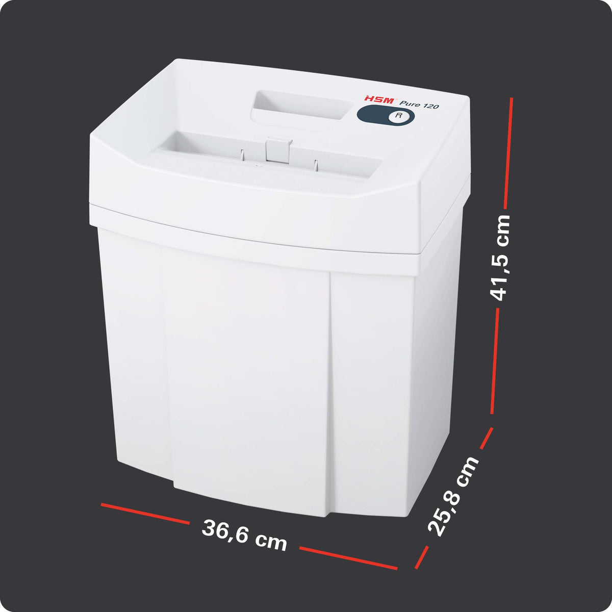 HSM Pure 120 - 4 x 25mm Aktenvernichter