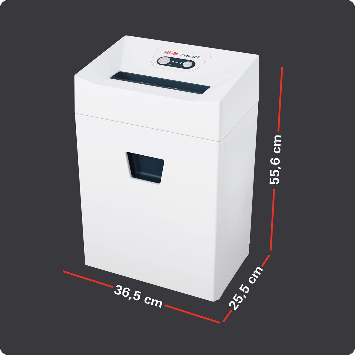 HSM Pure 320 5,8mm Aktenvernichter