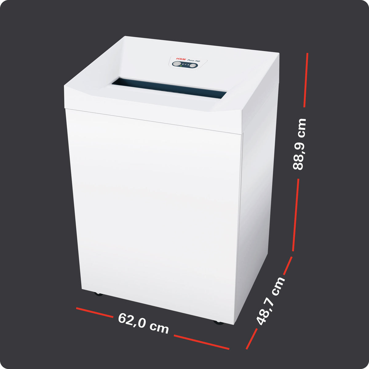 HSM Pure 740 - 5,8mm Aktenvernichter